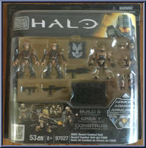 UNSC Desert Combat Unit from Halo - Sets manufactured by Mega Bloks [Front]