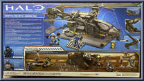 UNSC Falcon with Landing Pad from Halo - Sets manufactured by Mega Bloks [Back]