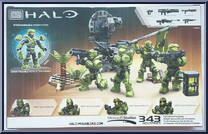 UNSC Fireteam Taurus from Halo - Sets manufactured by Mega Bloks [Back]
