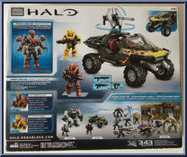 UNSC Flame Warthog from Halo - Sets manufactured by Mega Bloks [Back]