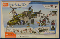 UNSC Frostraven vs. Decimus from Halo - Sets manufactured by Mega Bloks [Back]