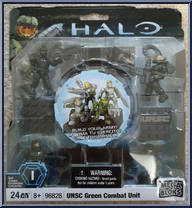 UNSC Green Combat Unit from Halo - Sets manufactured by Mega Bloks [Front]