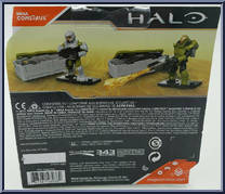 UNSC Marines Customizer Pack from Halo - Sets manufactured by Mega Bloks [Back]