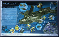 UNSC Pelican Dropship from Halo - Sets manufactured by Mega Bloks [Back]