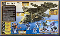 UNSC Pelican Gunship from Halo - Sets manufactured by Mega Bloks [Back]
