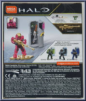 Vector Tactical Power Pack from Halo - Sets manufactured by Mega Bloks [Back]