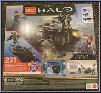 Warthog Rally from Halo - Sets manufactured by Mega Bloks [Back]