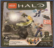 Warthog Rally from Halo - Sets manufactured by Mega Bloks [Front]