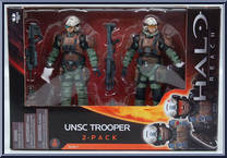 UNSC Troopers from Halo Reach - Series 1 - 2-Packs manufactured by McFarlane [Front]