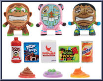 Dookie Kong / Fartnite Rabbit Reeker / Overflowdueceio from Hangrees - Box Sets manufactured by MGA Entertainment [Loose]