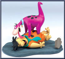 Fred Flintstone (with Dino) from Hanna Barbera - Series 2 manufactured by McFarlane [Loose]