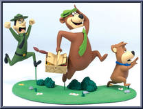 Yogi Bear (Smarter than your Average Bear) from Hanna Barbera - Series 2 manufactured by McFarlane [Loose]