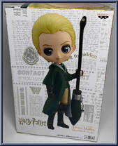 Draco Malfoy (Quidditch Style) from Harry Potter - Q Posket manufactured by Bandai [Back]