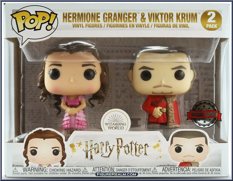 Hermione Granger & Ciktor Krum 2 Pack - figurine POP POP! Harry Potter