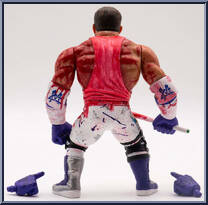 Matt Cardona (Ultra Bloody) from Heels and Faces - Exclusives manufactured by Zombie Sailor's Toys [Loose]
