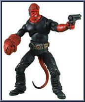 Hellboy (Black Shirt) from Hellboy II - Series 2 manufactured by Mezco [Loose]