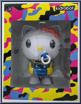 Hello Kitty (Blue / Yellow) from Hello Kitty - Quiccs manufactured by Kidrobot [Front]