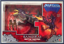Battle Raptor (Samurai) from He-Man - 2002 Series - Accessories manufactured by Mattel [Front]