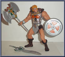 He-Man (Battle Sound) from He-Man - 2002 Series - Deluxe Figures manufactured by Mattel [Loose]