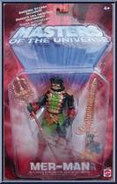 Mer-Man (Green & Orange Chestplate) from He-Man - 2002 Series - Repaints manufactured by Mattel [Front]