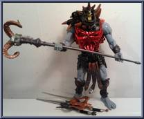 Skeletor (Battle Sound) from He-Man - 2002 Series - Deluxe Figures manufactured by Mattel [Loose]