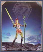 Teela (Snake) from He-Man - 2002 Series - Snake Men - Exclusives manufactured by Mattel [Back]