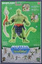 Whiplash from He-Man - 2002 Series - Snake Men manufactured by Mattel [Back]