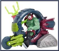 Trap Jaw & Cycle from He-Man - Masters of the Universe - 2021 TV Series - Vehicles manufactured by Mattel [Loose]