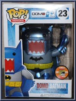 Domo Batman (Metallic) from Heroes - Domo Pop! manufactured by Funko [Front]