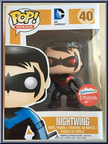 Nightwing (Red Metallic) from Heroes - DC Comics Pop! manufactured by Funko [Front]