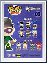 Riddler from Heroes - DC Universe Pop! manufactured by Funko [Back]