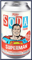Superman from Heroes - Soda manufactured by Funko [Front]