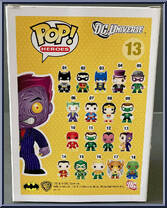Two-Face from Heroes - DC Universe Pop! manufactured by Funko [Back]