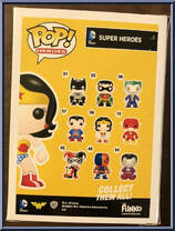 Wonder Woman (Metallic) (Chase) from Heroes - DC Universe Pop! manufactured by Funko [Back]