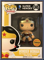 Wonder Woman (Metallic) (Chase) from Heroes - DC Universe Pop! manufactured by Funko [Front]