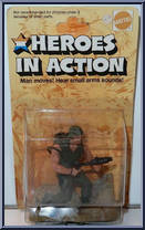Flamethrower from Heroes in Action - Basic Series manufactured by Mattel [Front]