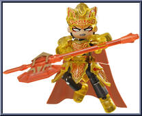 Ji Fa Divine Armour (Golden Amber Taotie Guard) (1/27) from Herospire - Warrior Version 04 - Clash of Gods manufactured by Blokees [Loose]