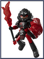 Zhang Fei (Evil Clone) (1/9) from Herospire - Warrior Version 03 - Rise of the Dragon manufactured by Blokees [Loose]