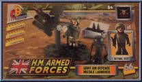 Army Air Defence Missile Launcher from H.M. Armed Forces - Mini Sets manufactured by Character Options [Front]