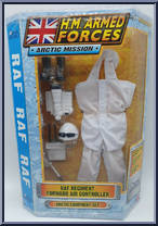 RAF Regiment Forward Air Controller from H.M. Armed Forces - Arctic Mission manufactured by Character Options [Front]