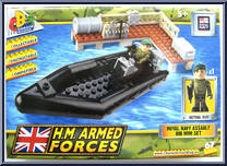 Royal Navy Assault Rib from H.M. Armed Forces - Mini Sets manufactured by Character Options [Front]