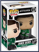 Jamie Benn (Stars) from Hockey - Pop! Vinyl Figures manufactured by Funko [Front]