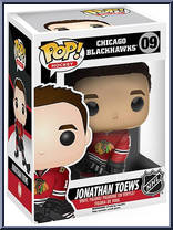 Jonathan Toews (Blackhawks) (Red Jersey) from Hockey - Pop! Vinyl Figures manufactured by Funko [Front]