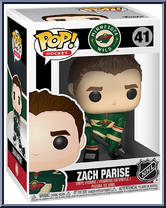 Zach Parise (Wild) from Hockey - Pop! Vinyl Figures manufactured by Funko [Front]