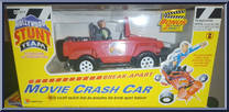 Movie Crash Car (White / Green Driver) Action Figure