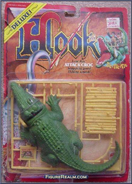 Lost Boy Attack Croc - Hook - Deluxe Figures - Mattel Action Figure