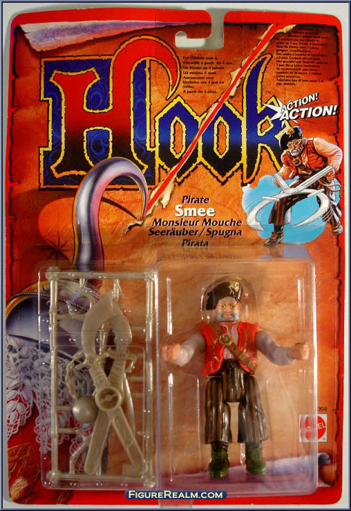 Pirate Smee - Hook - Basic Series - Mattel Action Figure