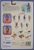 Captain Hook (Tall Terror) from Hook - Basic Series manufactured by Mattel [Back]