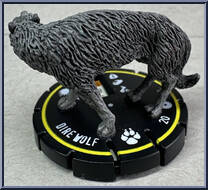 Dire Wolf (Rookie) from HorrorClix - Base Set manufactured by WizKids [Loose]