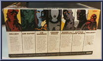 Seven Figure Action Pack from HorrorClix - Hellboy and the B.P.R.D. manufactured by WizKids [Back]